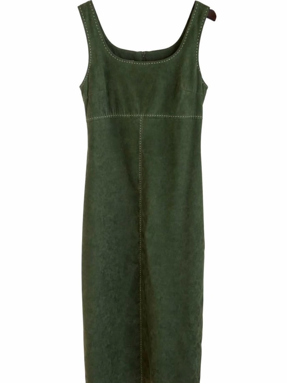Talbots Forest Green Midi Spring Wedding Guest Dress